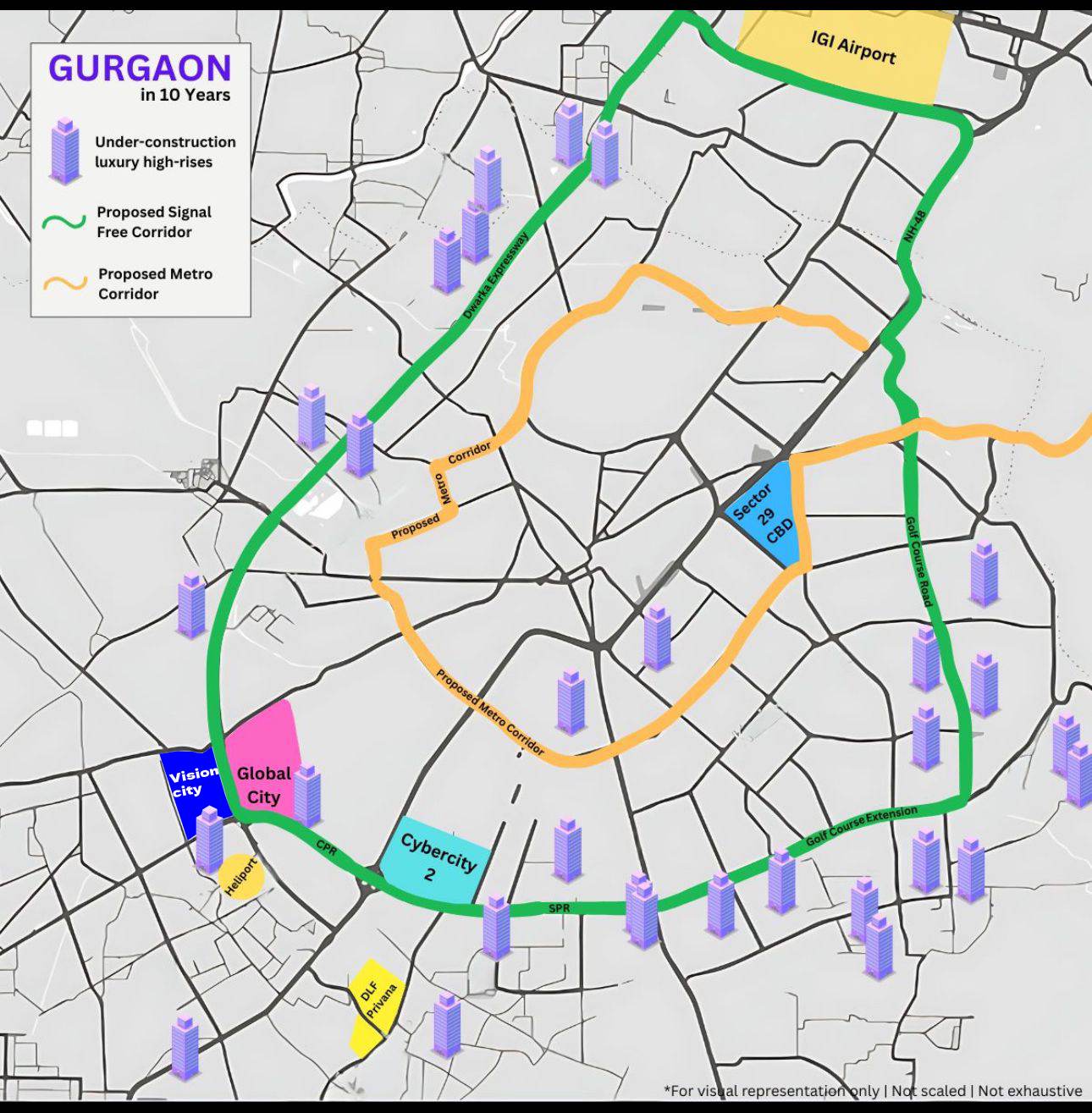 vision city, Gurgaon, sector 88